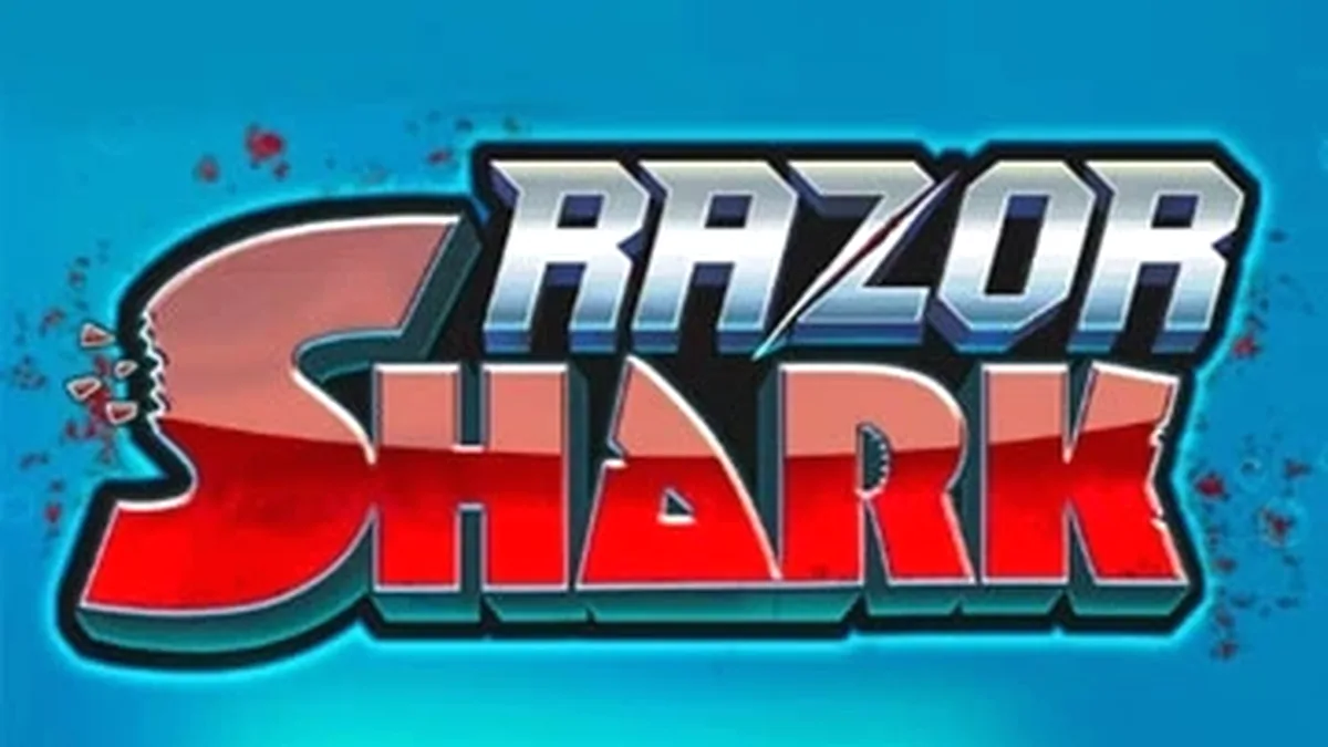 Tampilan visual slot Razor Shark dengan tema hiu
